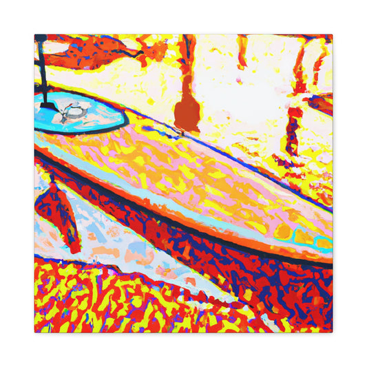 Paddle Board Harmony. - Canvas