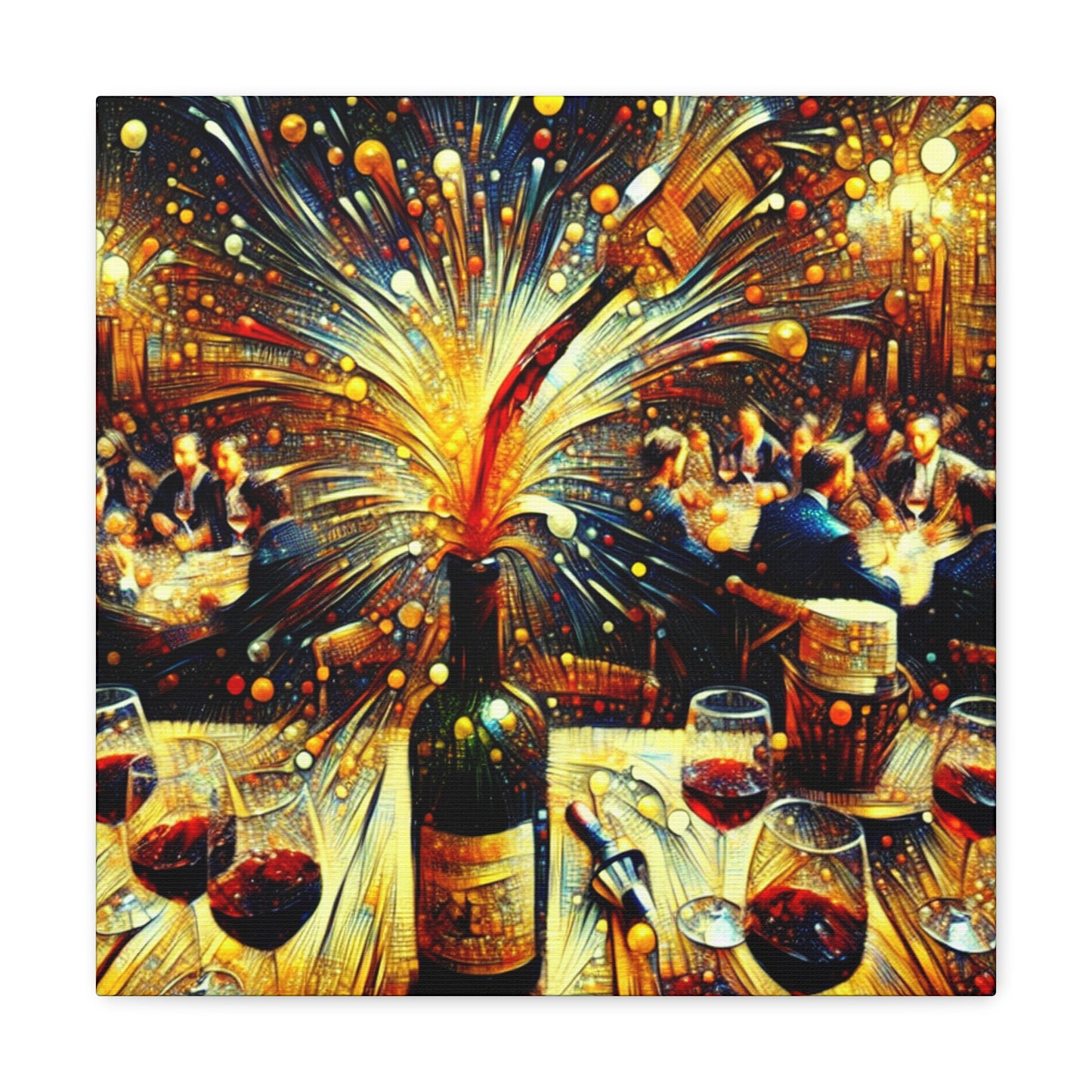 "The Bacchanalian Revelry" - Canvas