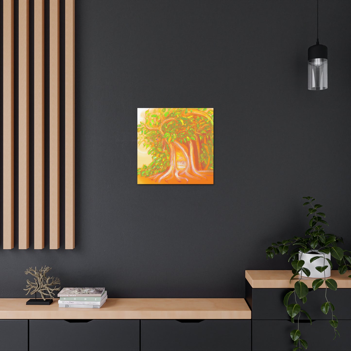 Banyan in Art Deco - Canvas