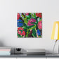 "The Peony Blooms Boldly" - Canvas