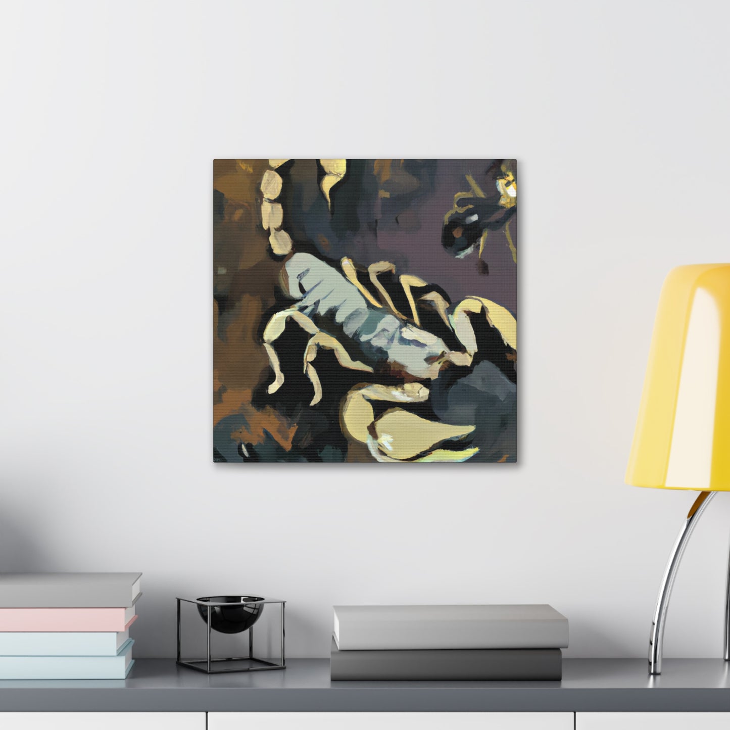 Scorpion in Turmoil - Canvas