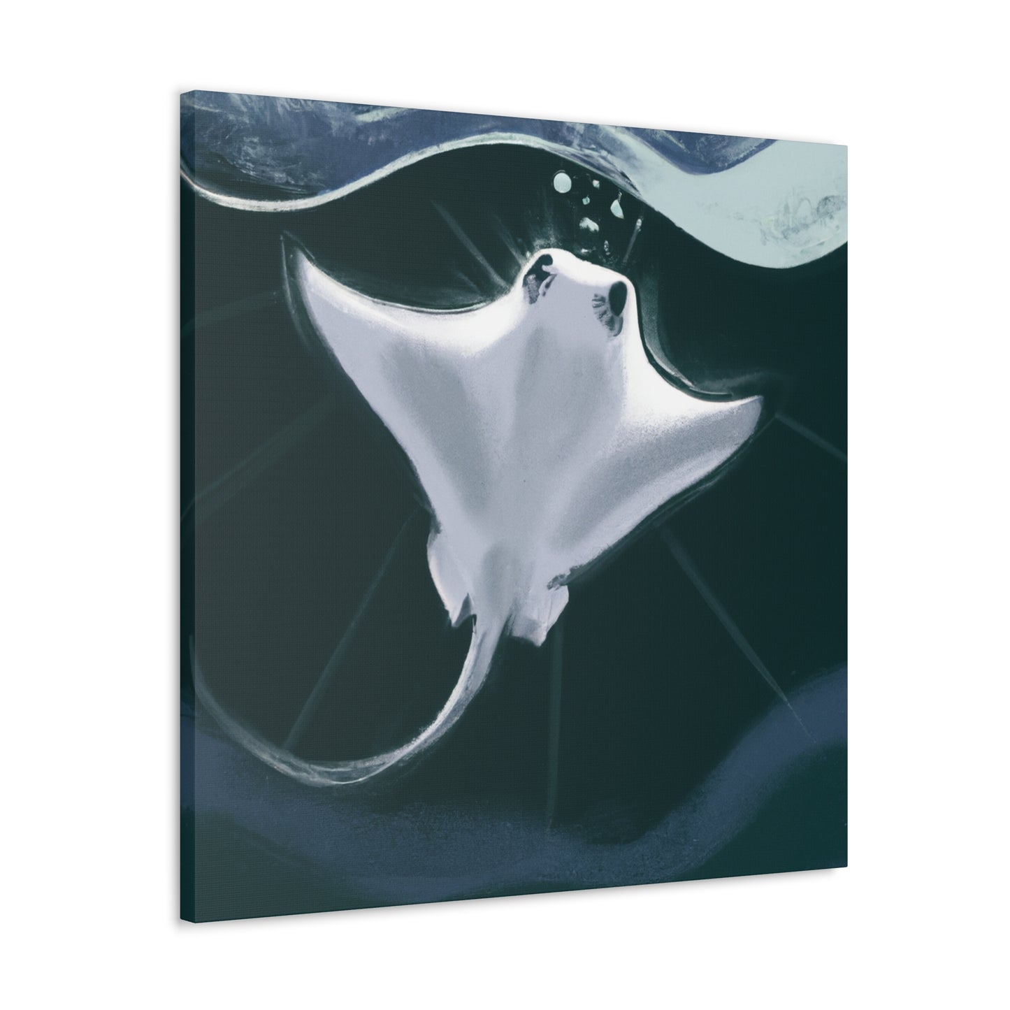 "Stingray in Art Deco" - Canvas