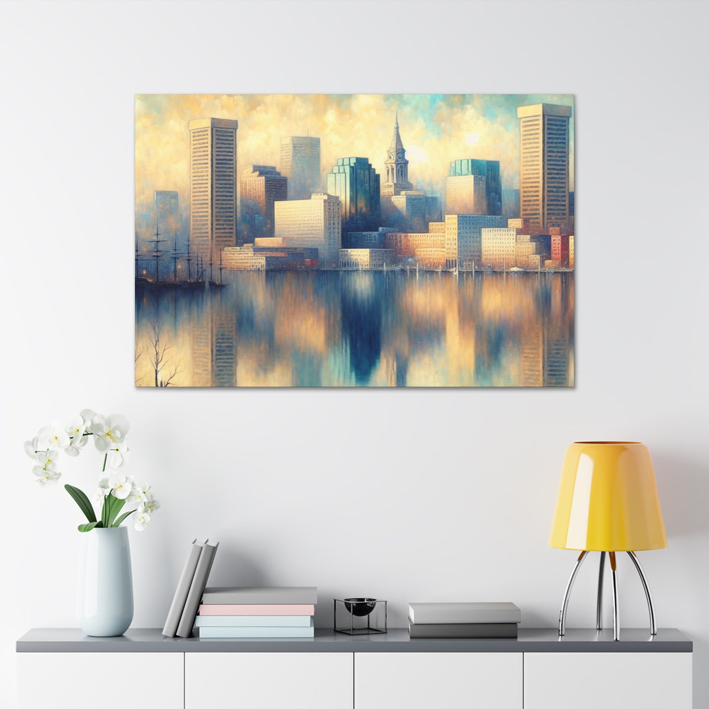 "Harbor City Symphony" - Canvas