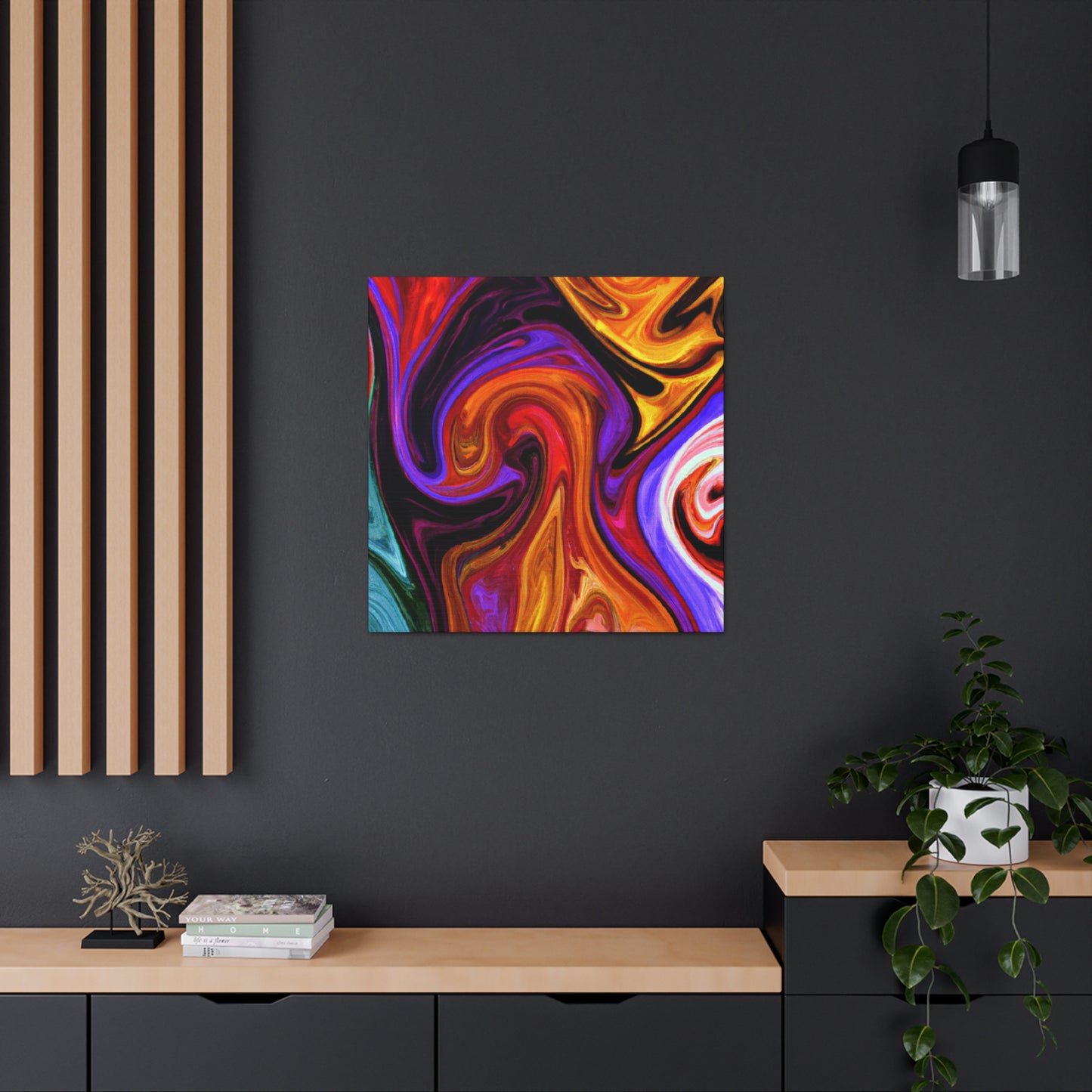 Radiantly Radiant Aura - Canvas