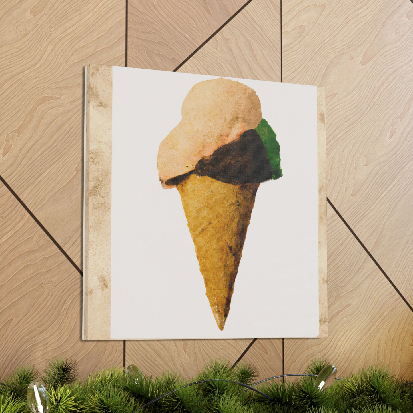 Ice Cream in Bloom - Canvas