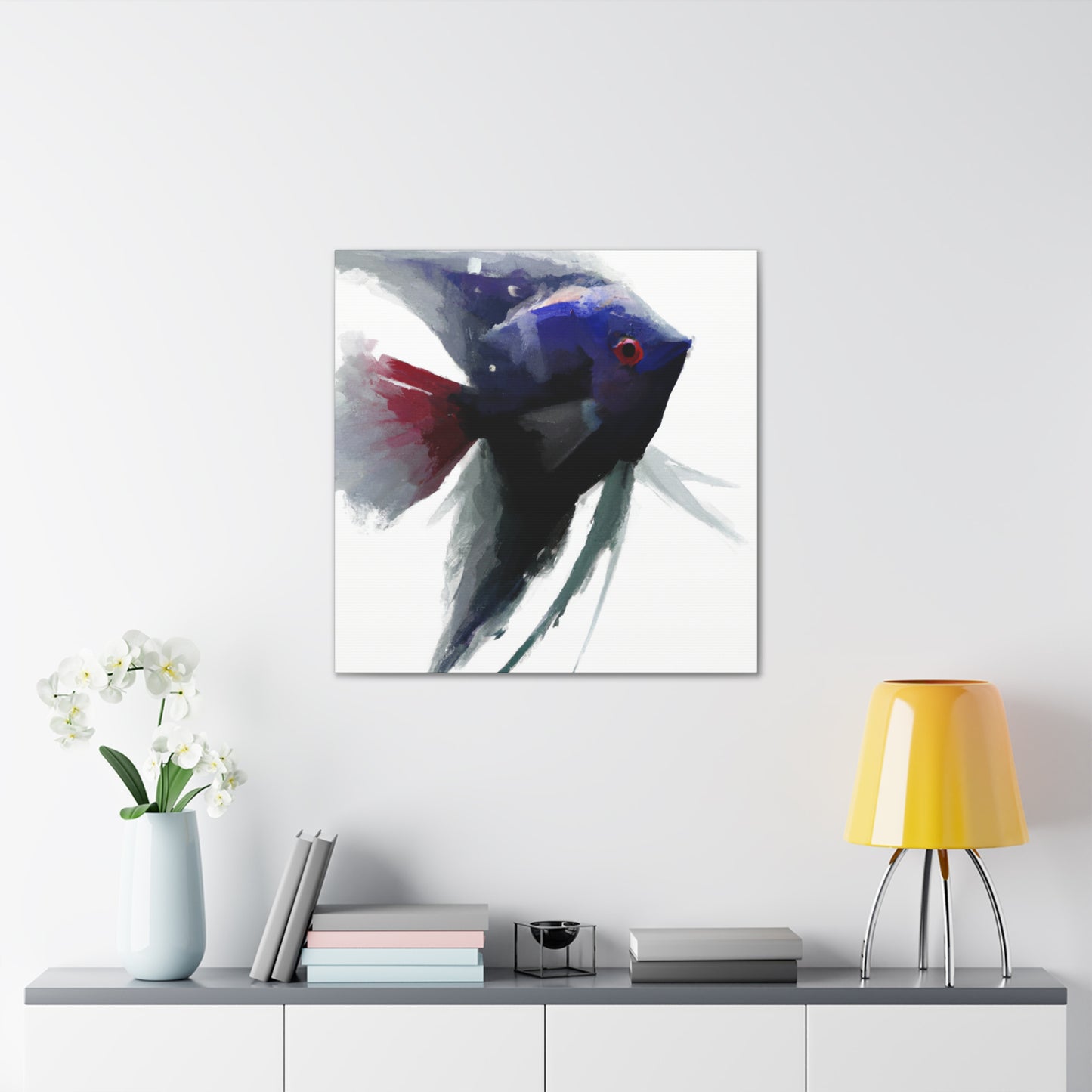 Aquatic Dreamscape Angelfish - Canvas