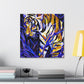 Tiger Unleashed in Art - Canvas