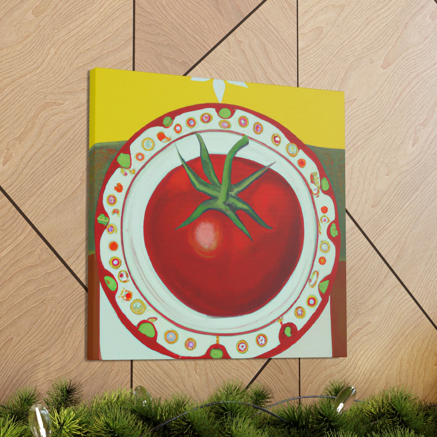 "Tomato's Sweet Bounty" - Canvas