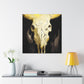 Cow Skull Reflection. - Canvas