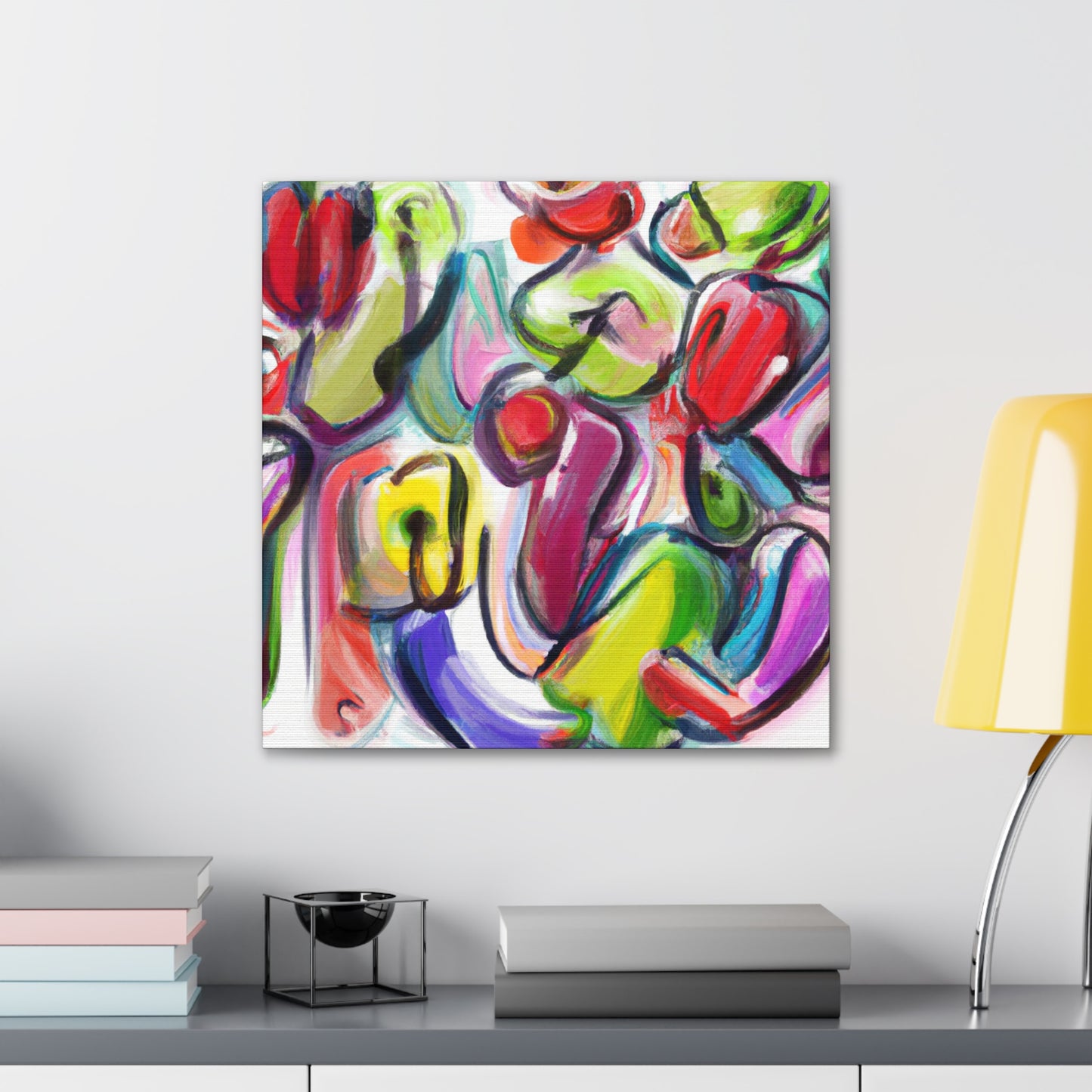 "Vegetables in Abstraction" - Canvas