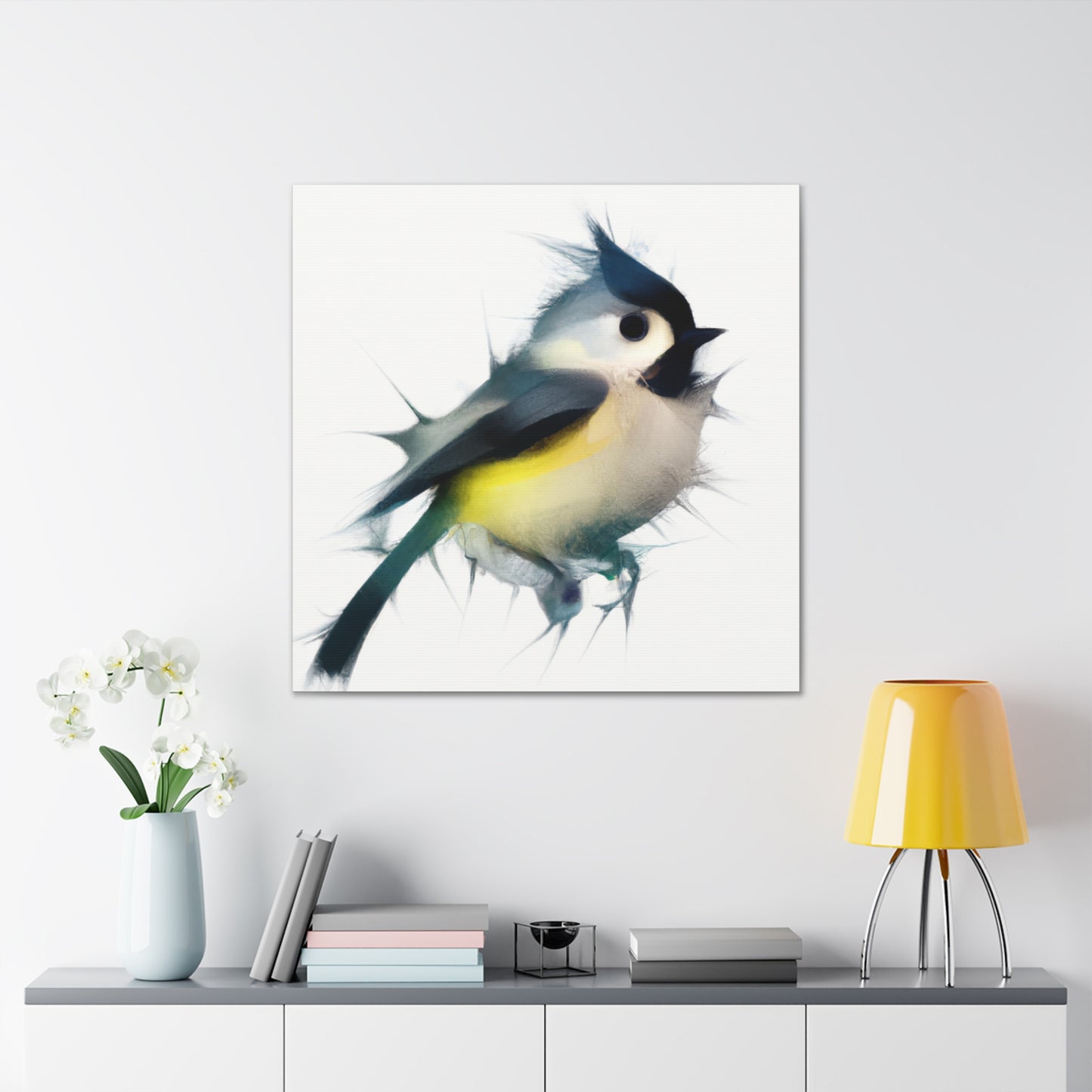 Tufted Titmouse Bliss - Canvas