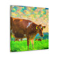 Jersey Cow Majesty Quality - Canvas