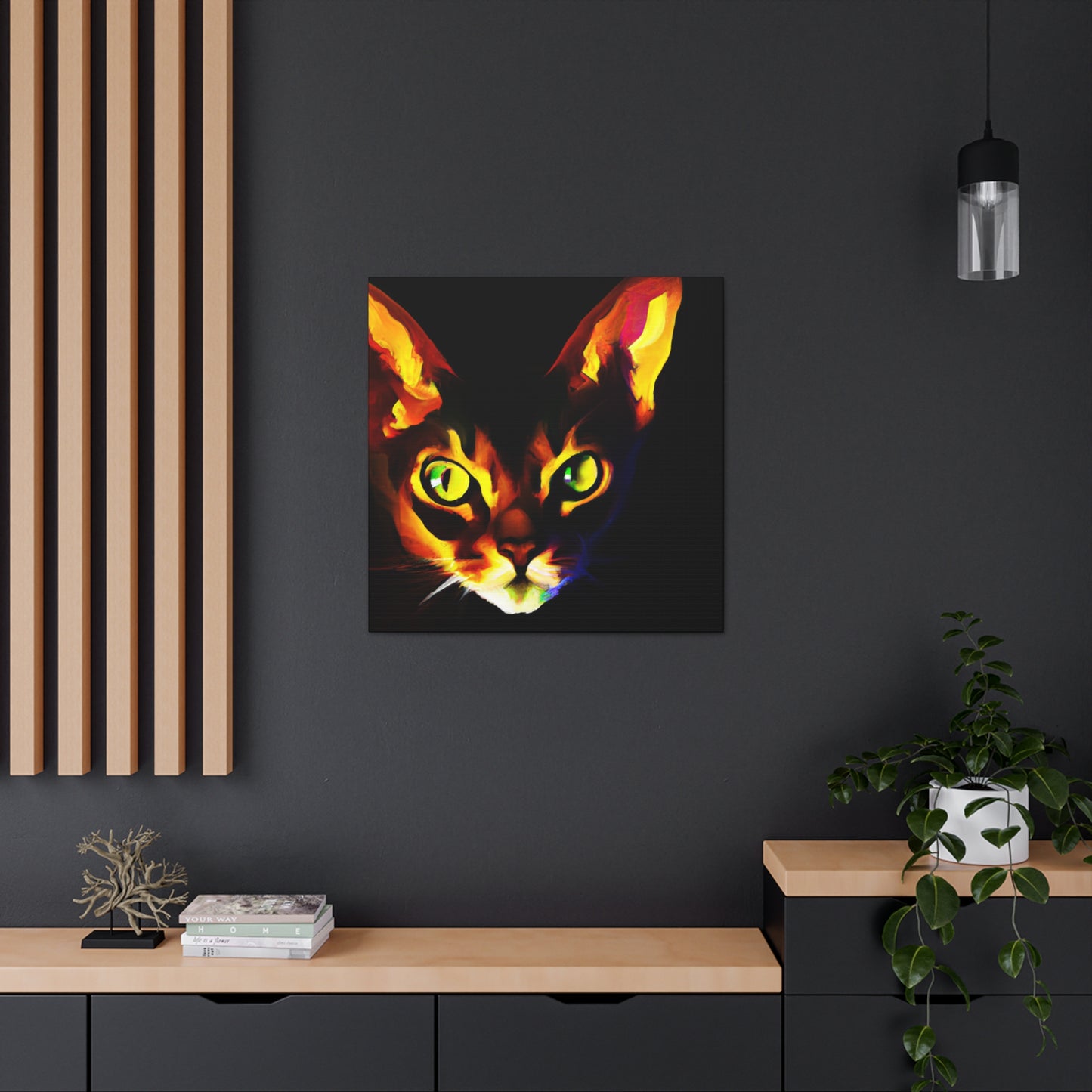 Abyssinian Clarity Beauty - Canvas