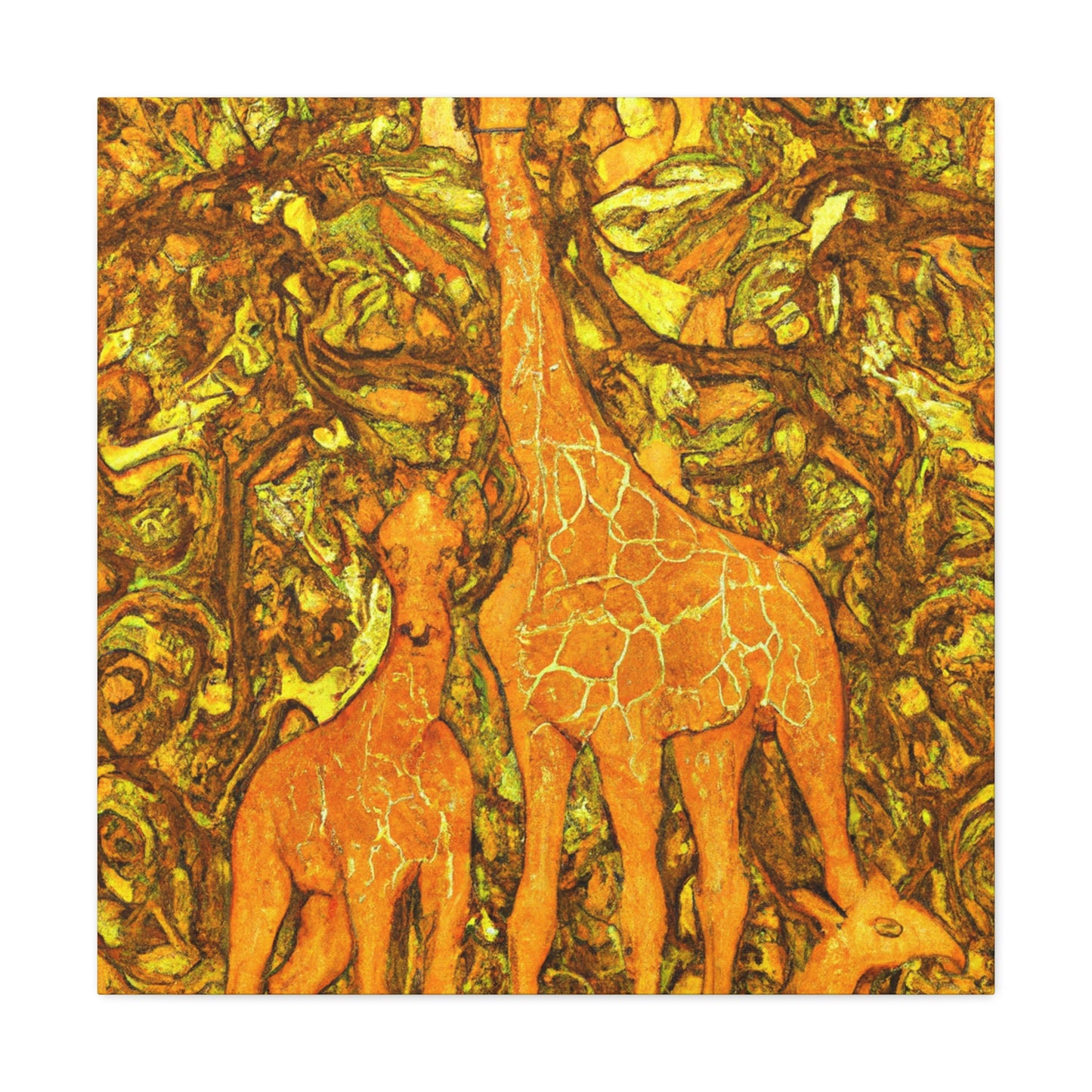 Giraffe in Grandeur - Canvas