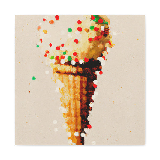 "Ice Cream Dream Vision" - Canvas