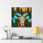 Big Horn Sheep Splendor - Canvas