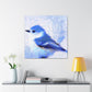 Bluebird's Abstraction - Canvas