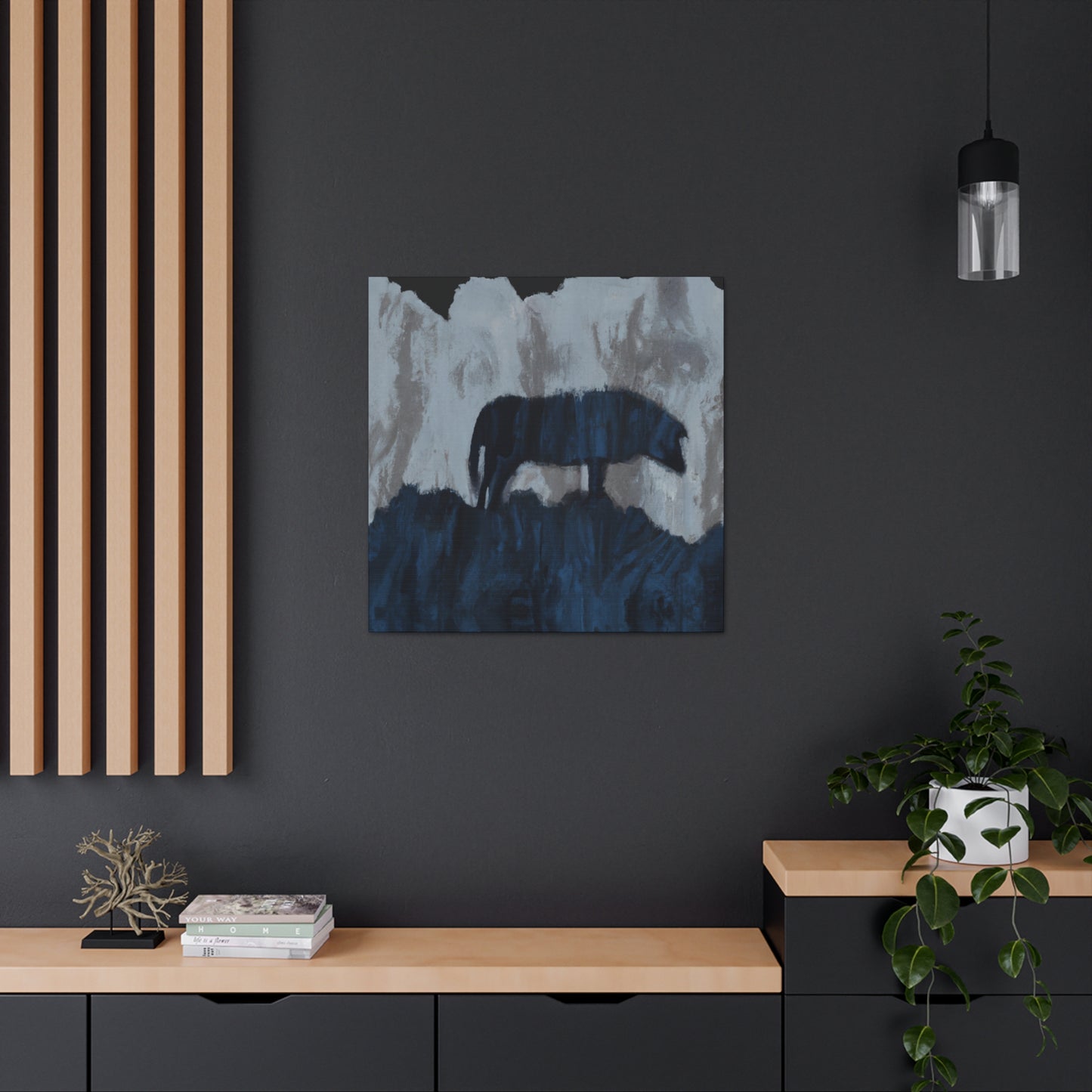 Porcupine in Abstract - Canvas