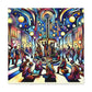 Enchanting Street Musicians - Canvas