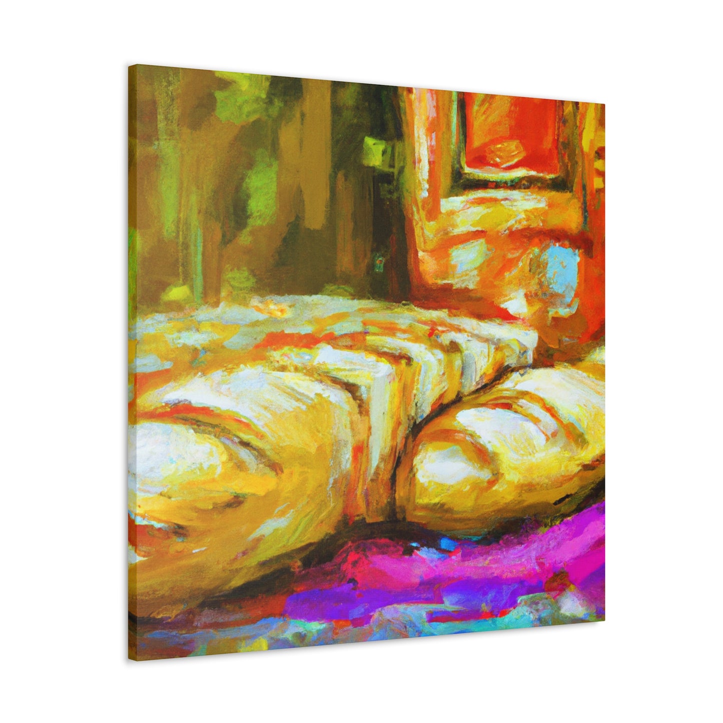 "Bread of Fauvism Wind" - Canvas