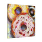 Doughnut Dreamscape Painting - Canvas