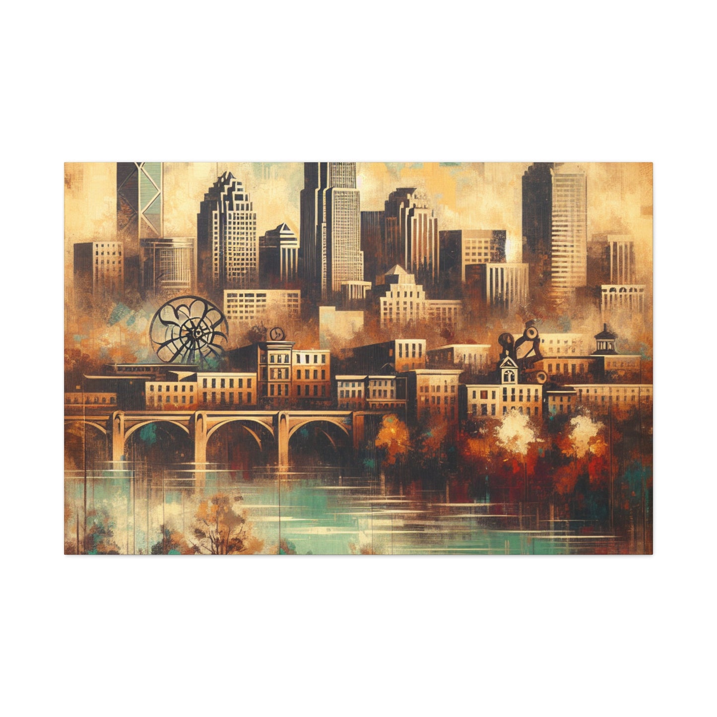 "Aetheric Charlotte Twilight" - Canvas