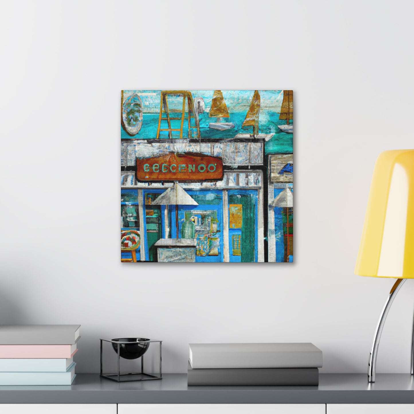 Surfside Shops Splendor - Canvas