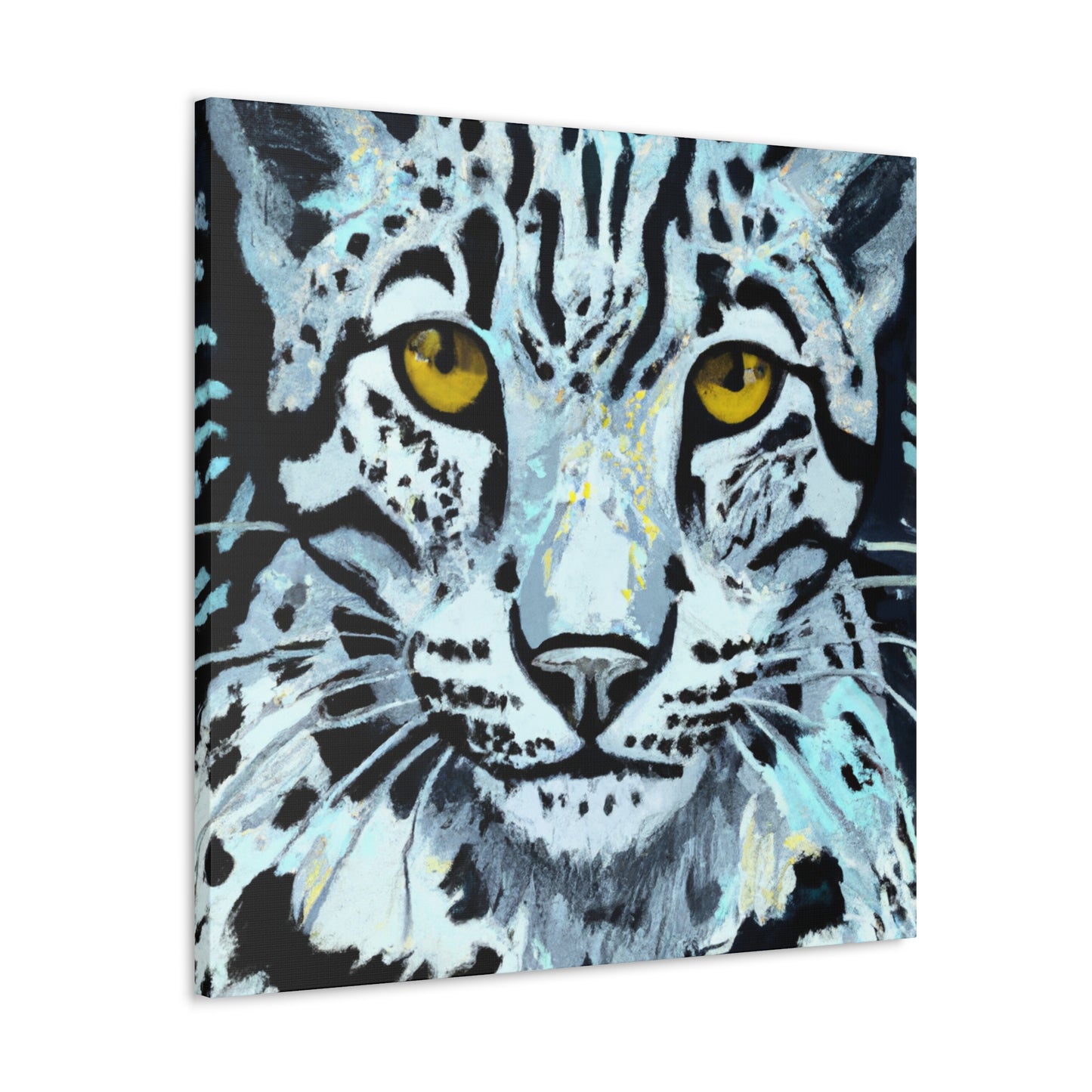 Clouded Leopard Enchantment - Canvas