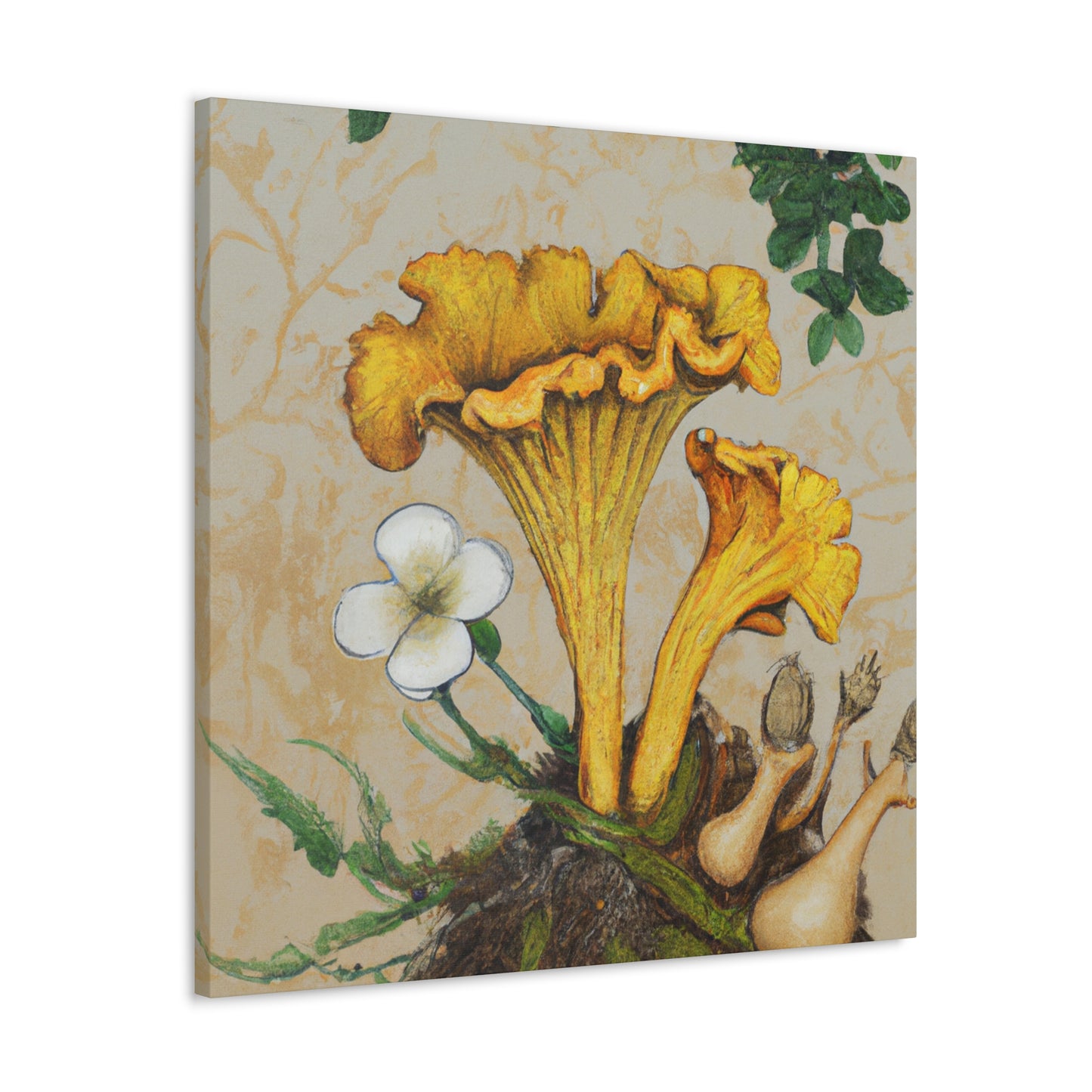 Chanterelle's Renaissance Dance - Canvas