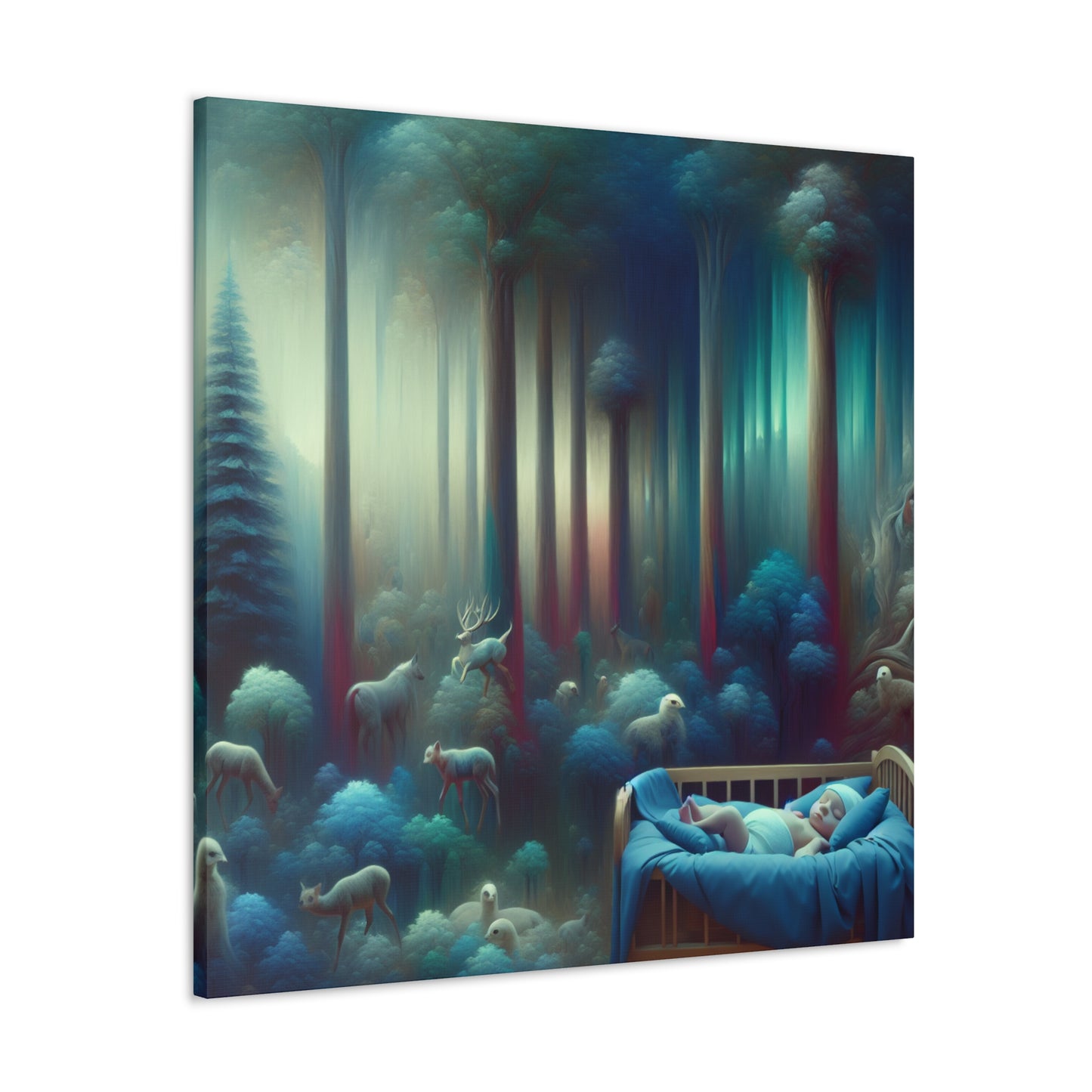 Whispering Enchanted Woodland - Canvas