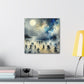 Luminescent Nocturnal Celebration - Canvas