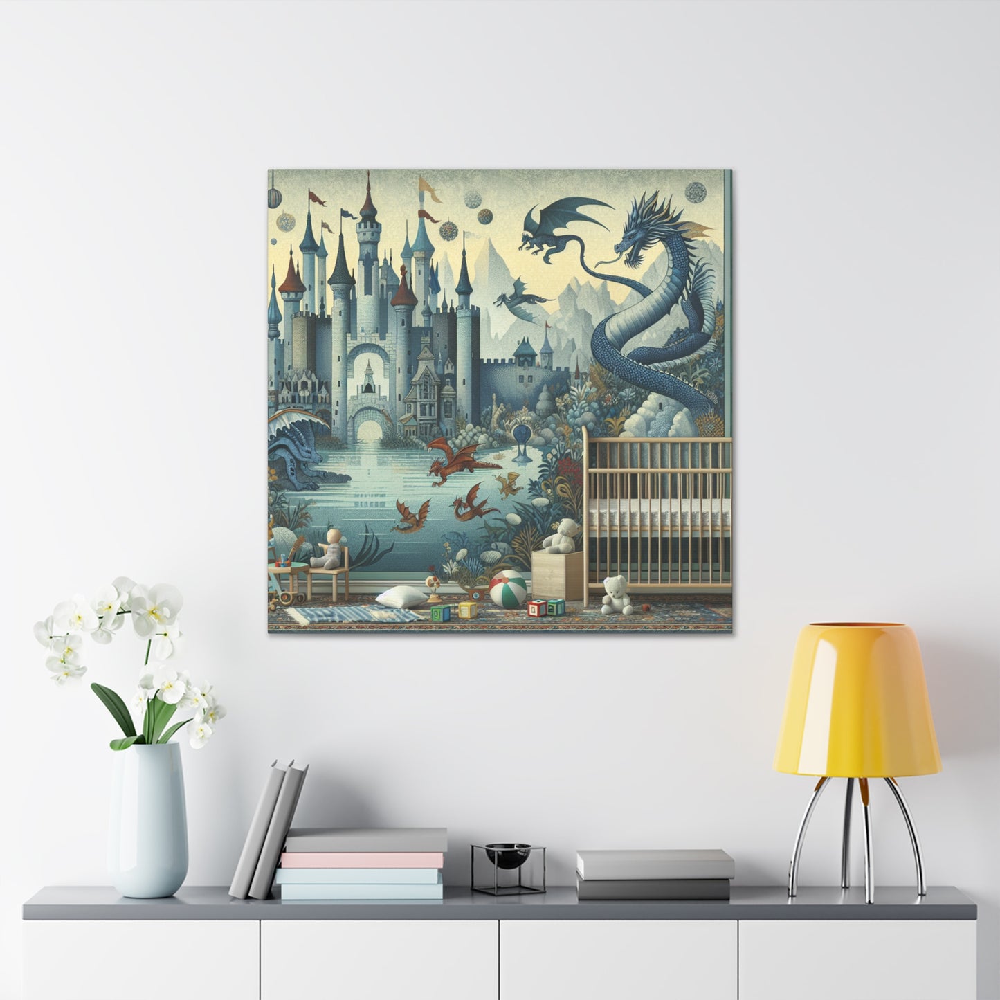 Dragon Fantasia Kingdom. - Canvas