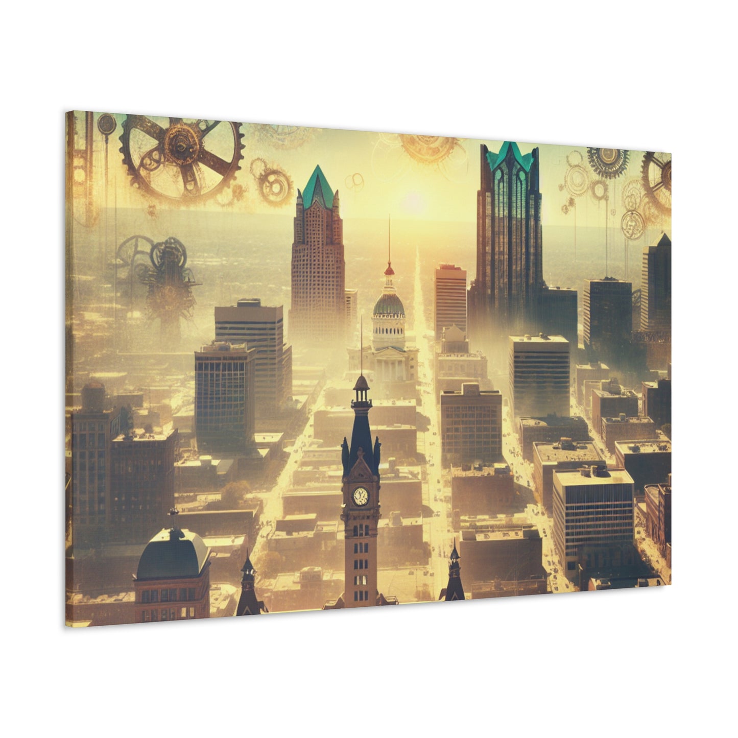 Steam City Splendor - Canvas