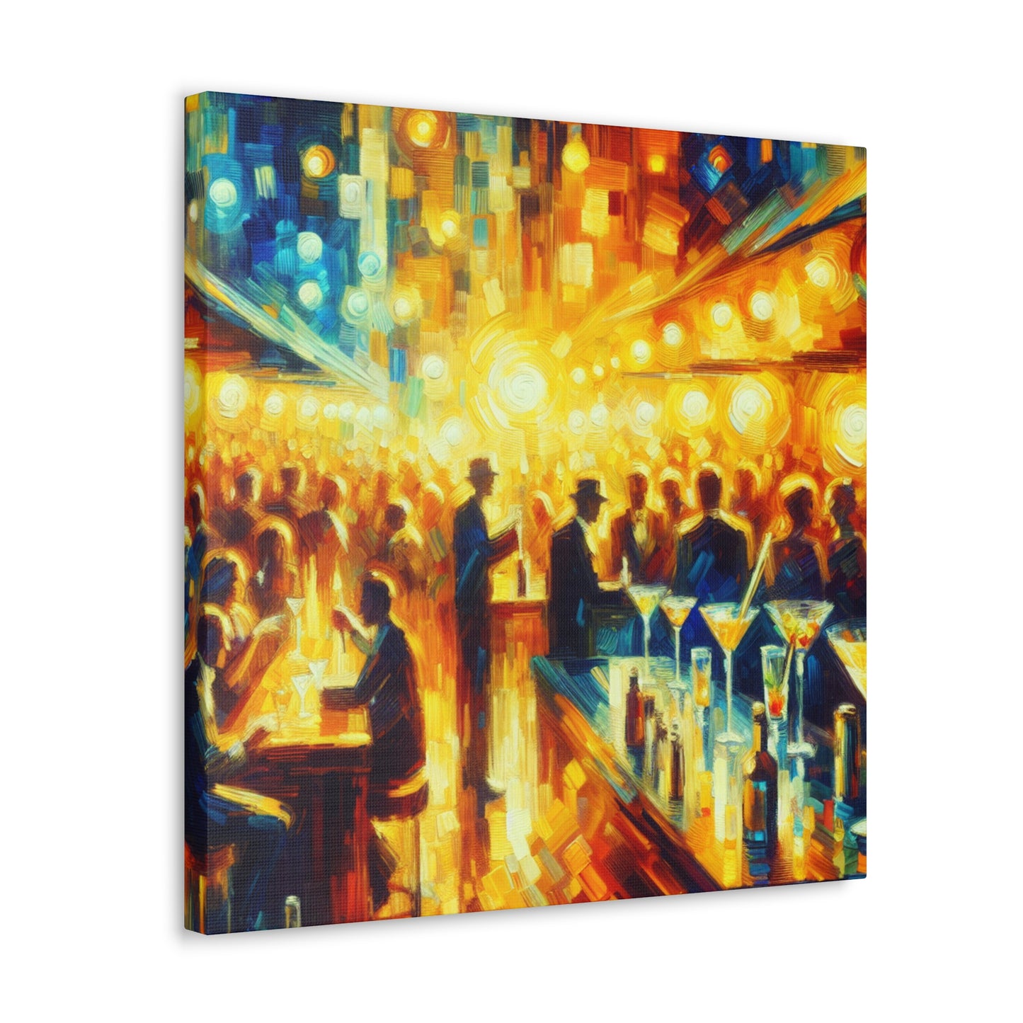 "Intoxicating Nighttime Revelry" - Canvas