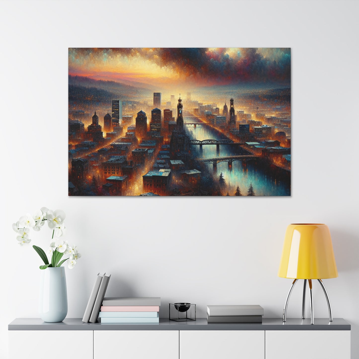 "Enchanting Portland Symphony" - Canvas