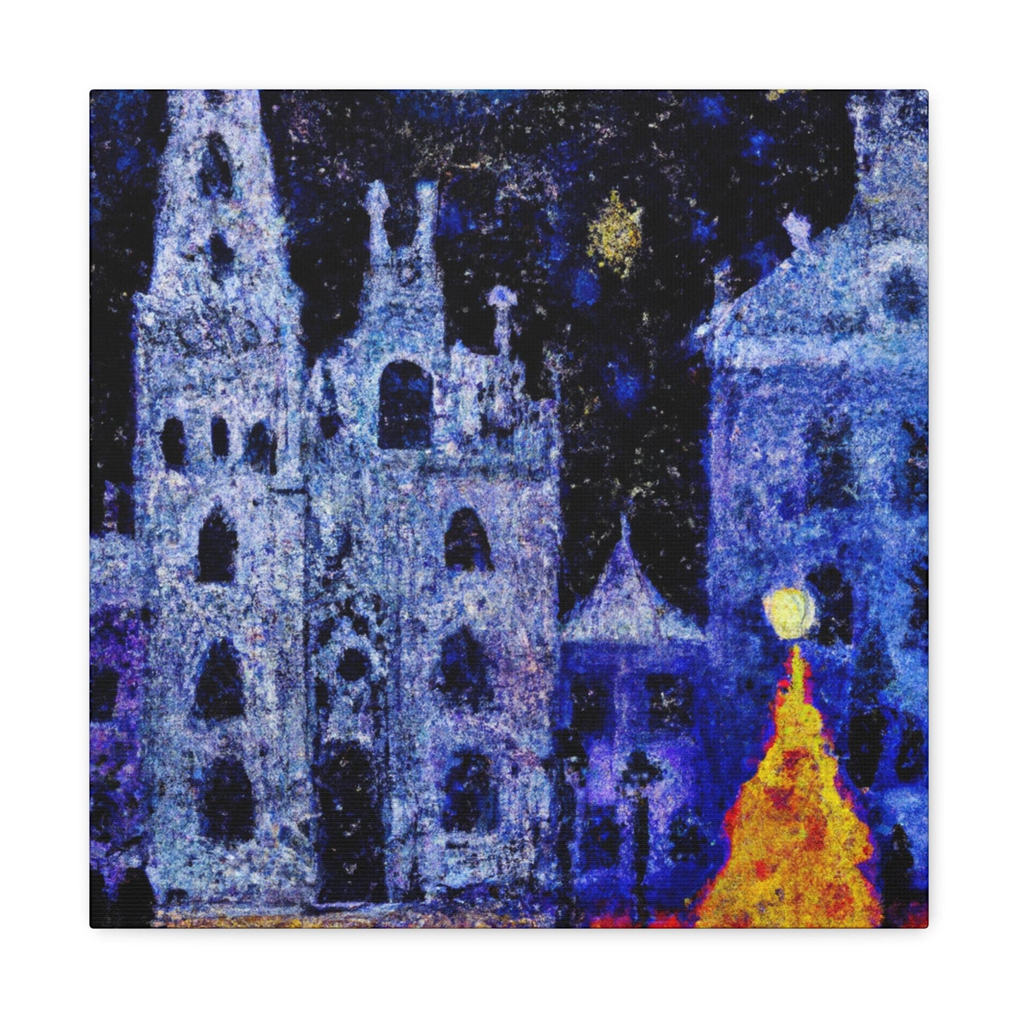 City Square Mosaic - Canvas