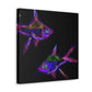 Neon Tetras Dreaming - Canvas