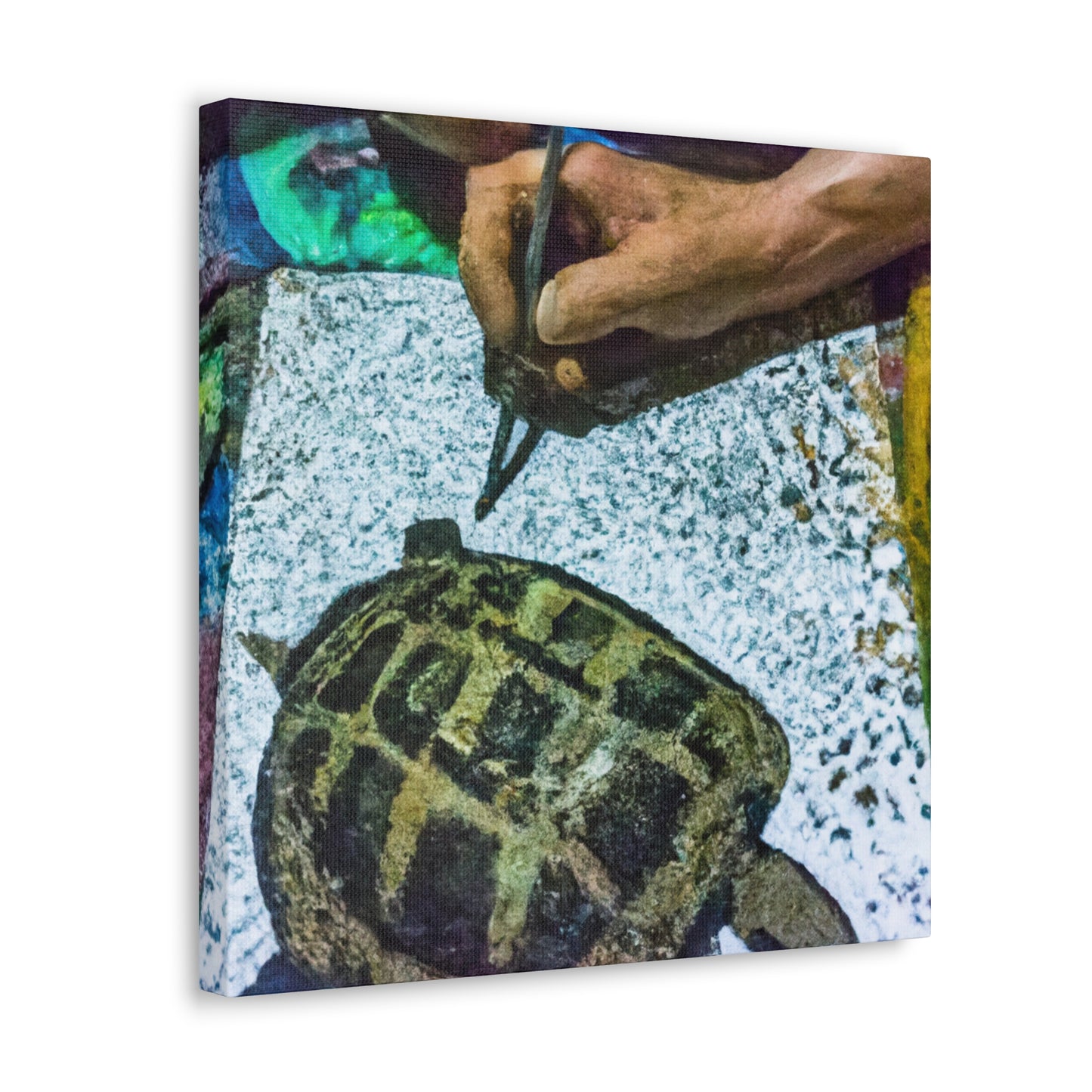 Russian Tortoise Symphony - Canvas