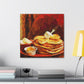 "Pancakes in Impressionism" - Canvas