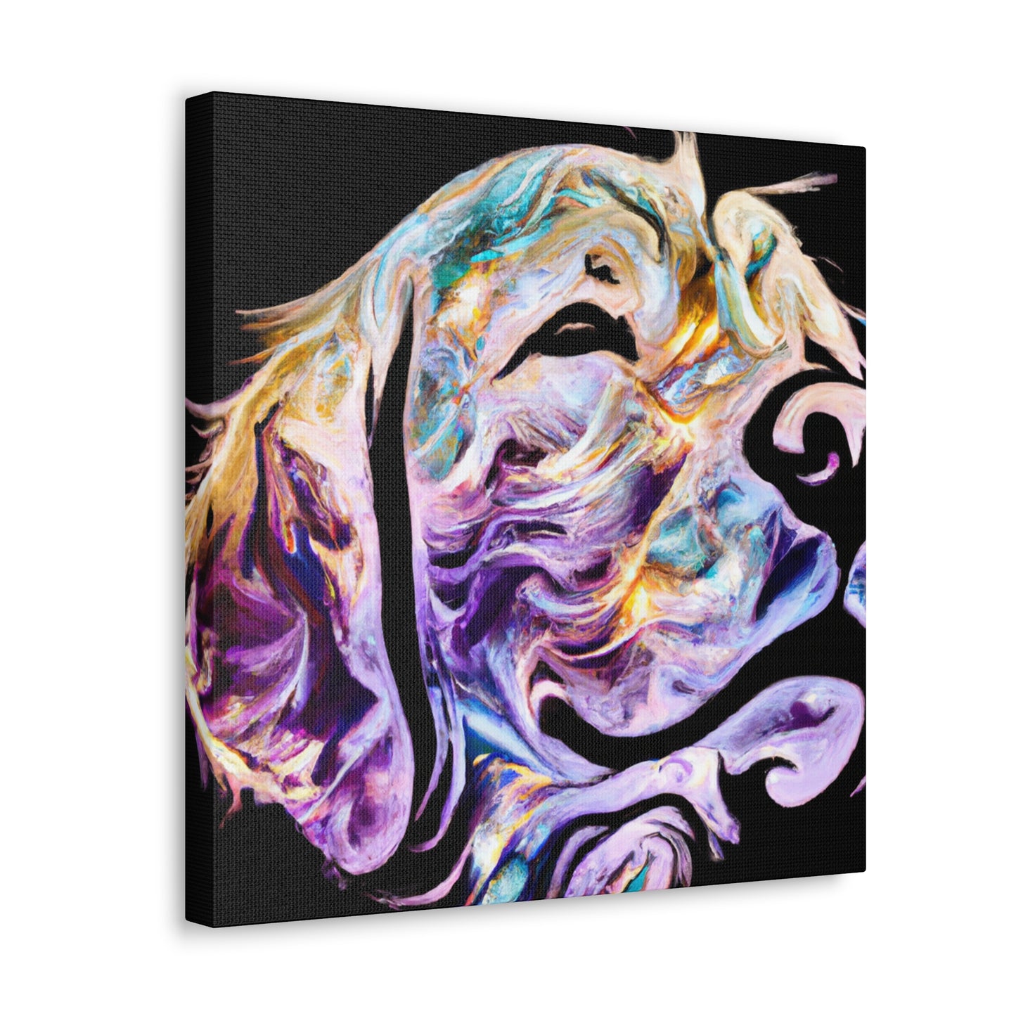 "Golden Retriever Reverie" - Canvas