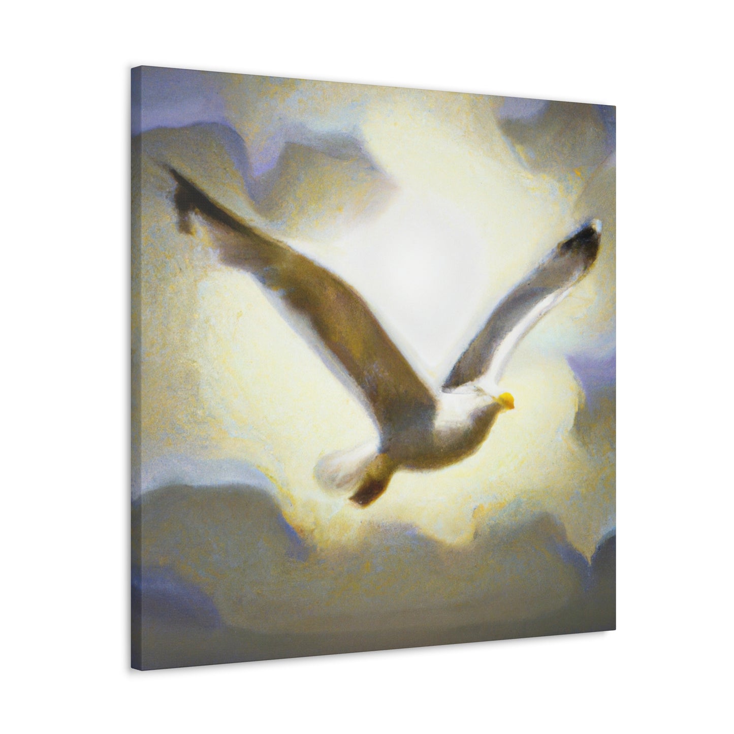 Seagulls at Sea - Canvas