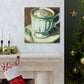 Coffee Cup Grandeur - Canvas