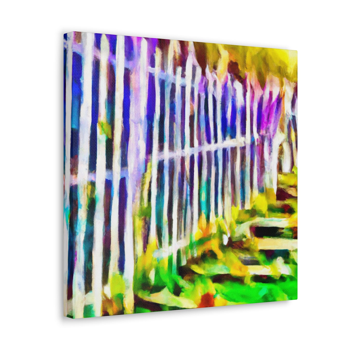 "Fence of the Barnyard" - Canvas