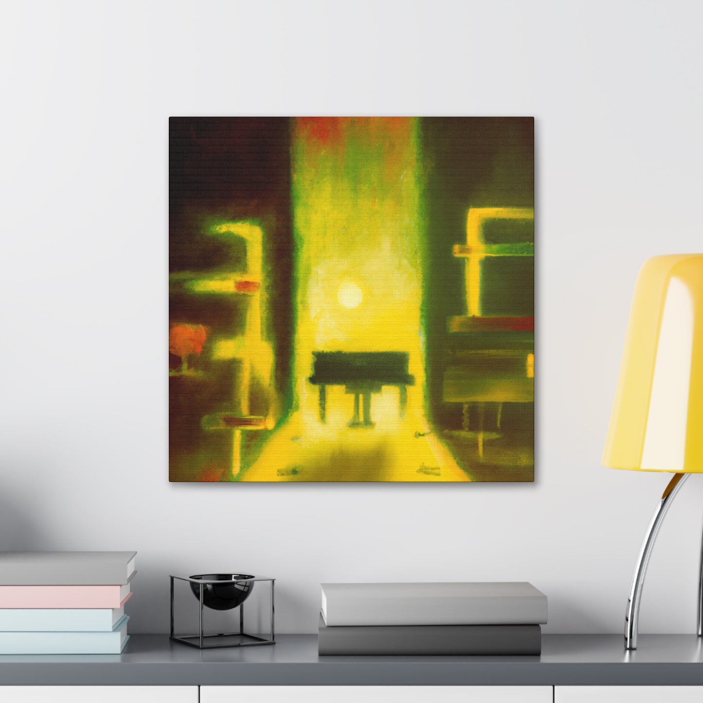 Surreal Piano Fantasy - Canvas