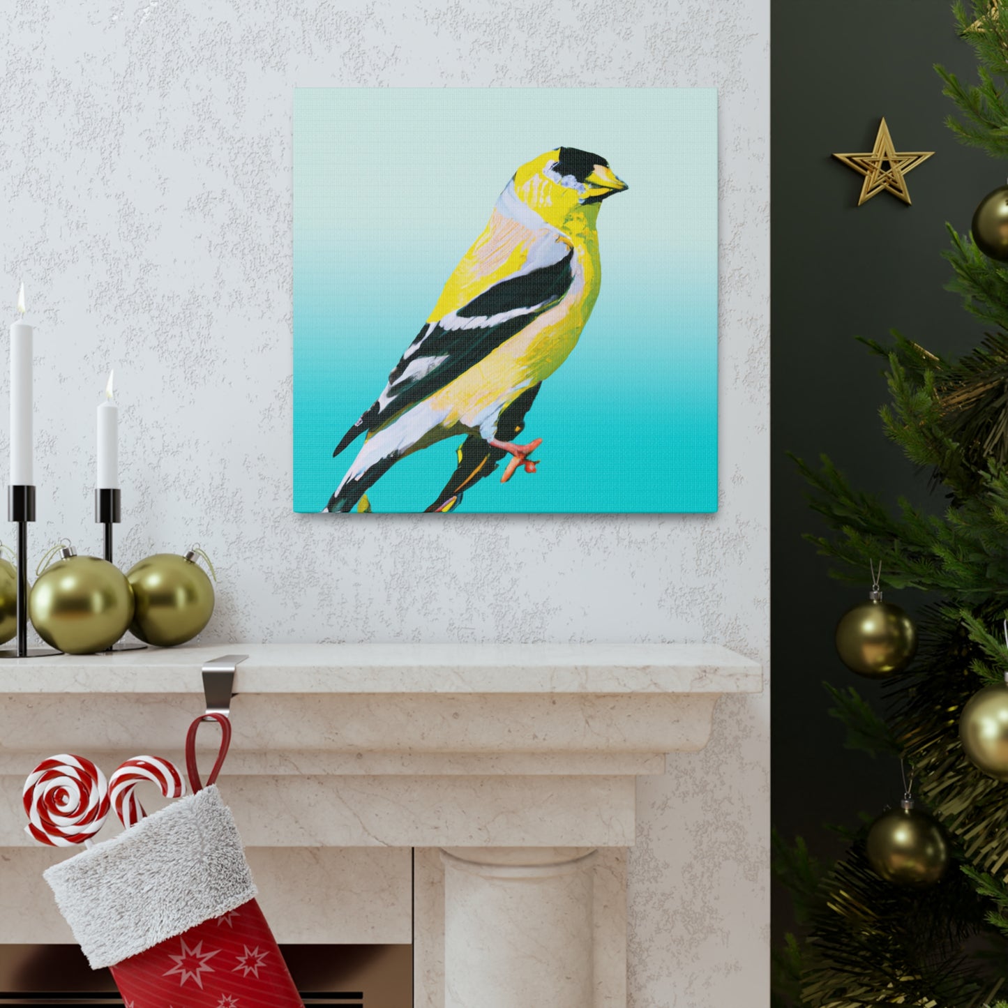 American Goldfinch Splendor - Canvas