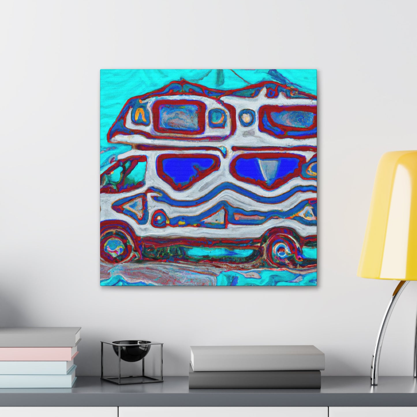 "Pop-up Camper Dream" - Canvas