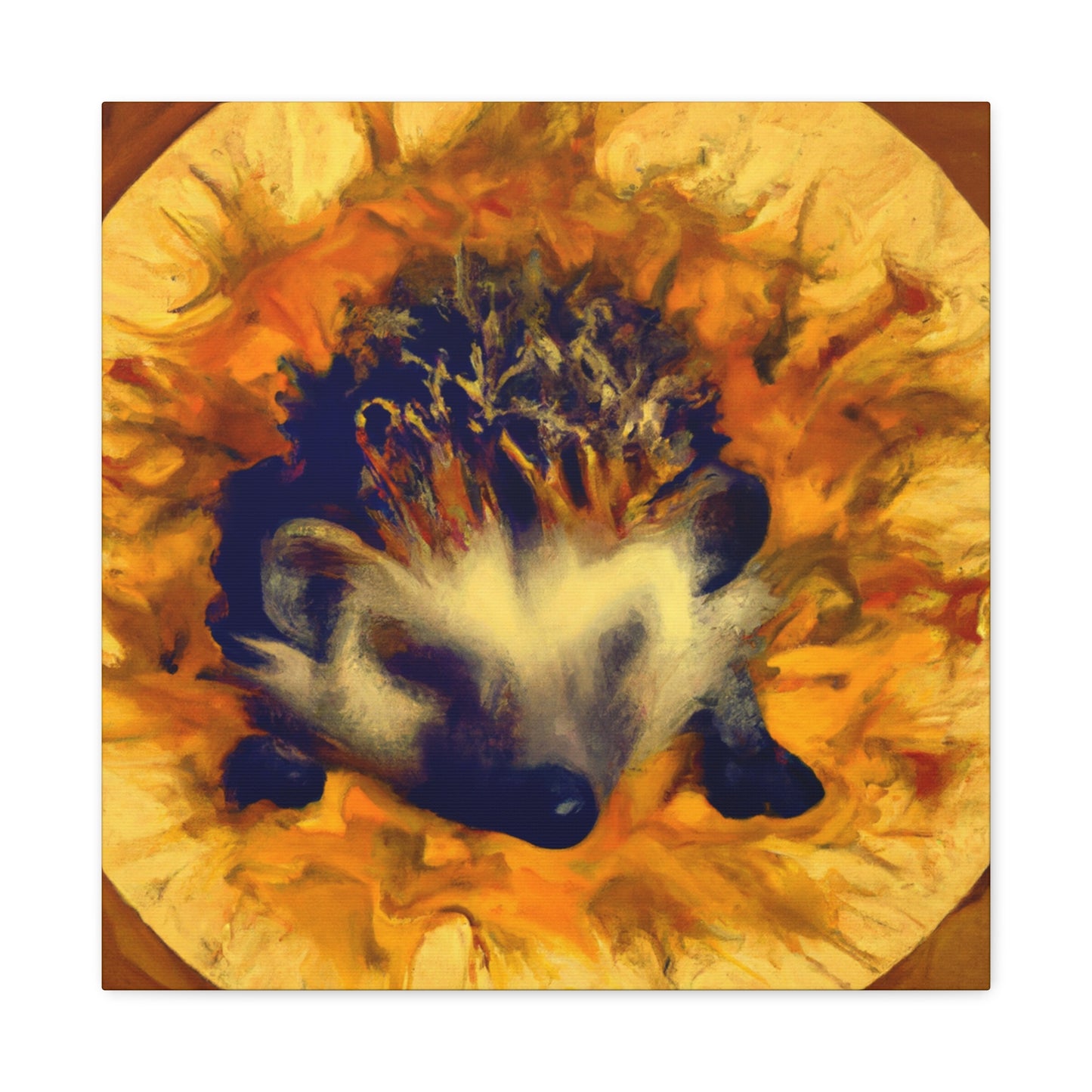 Hedgehog's Journey Home - Canvas