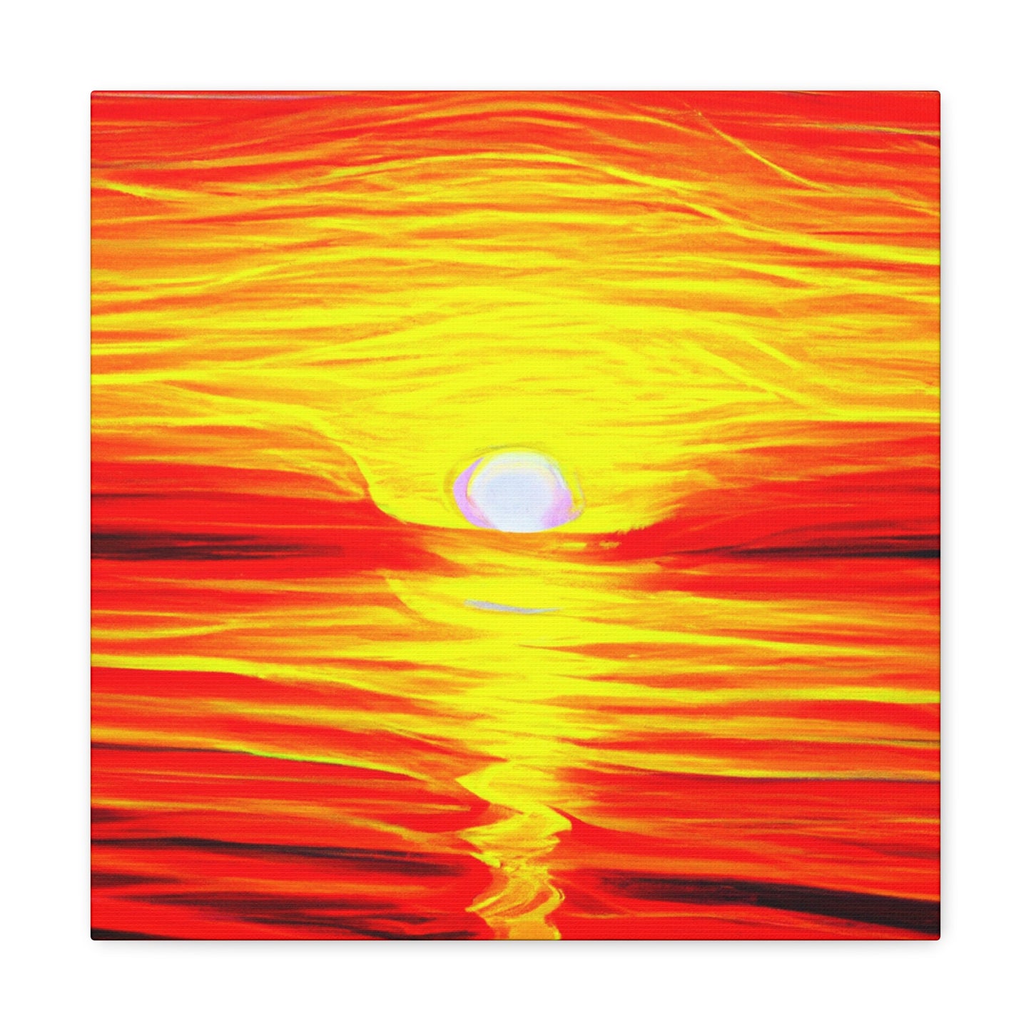 "Ocean's Glorious Sunrise" - Canvas