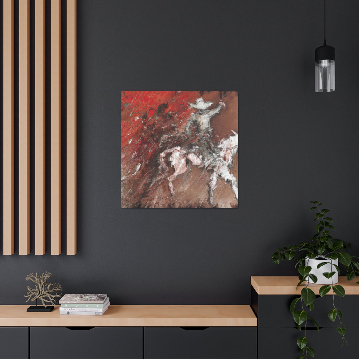 Cowboy on Canvas - Canvas