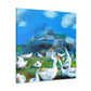 Geese in Flight Dreaming - Canvas